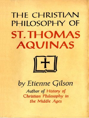cover image of The Christian Philosophy of St. Thomas Aquinas